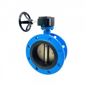 DN125，DN150法蘭式蝸輪蝸桿蝶閥1.6Mpa